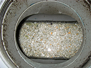 ディスポーザーの排水管の洗浄